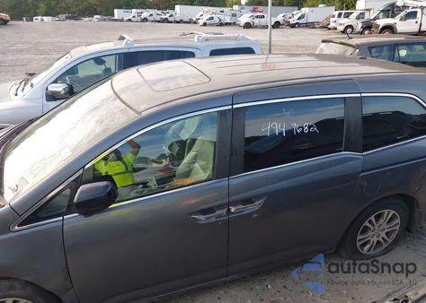 2012 Honda Odyssey Ex-L from USA, damaged, VIN 5FNRL5H65CB131208